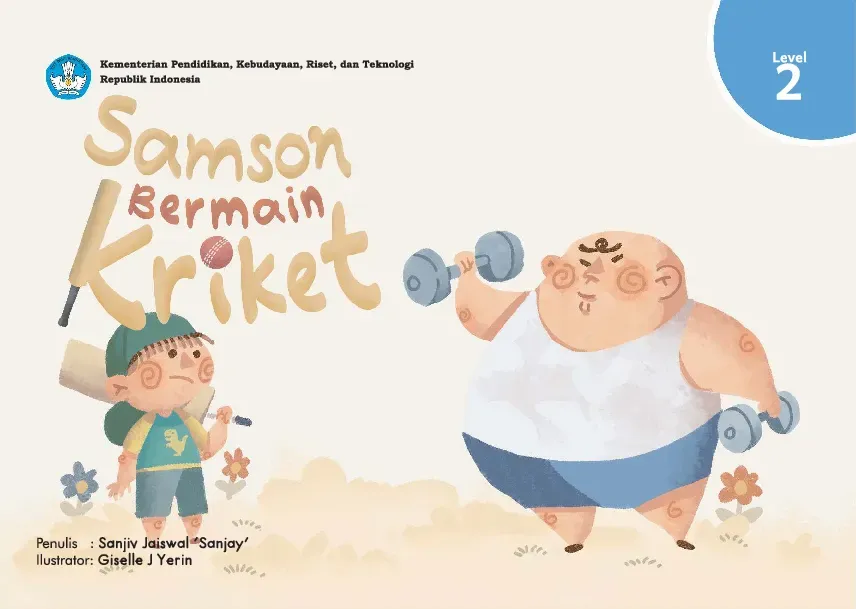 Samson Bermain Kriket
