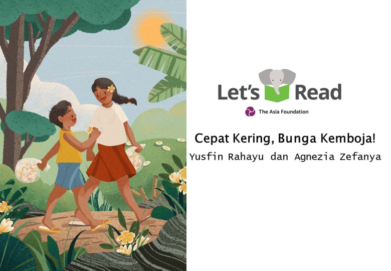 Cepat Kering, Bunga Kamboja!