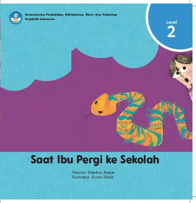 Saat ibu pergi ke sekolah